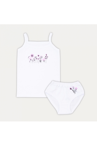 Комплект білизни  для дівчинки бузковий кулір
