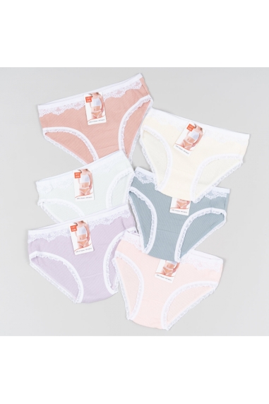 Трусики для дівчинки моко рубчик-преміум - 3