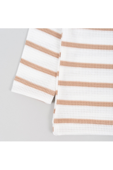 Костюм ясельний бежевий вафельна структура - 2