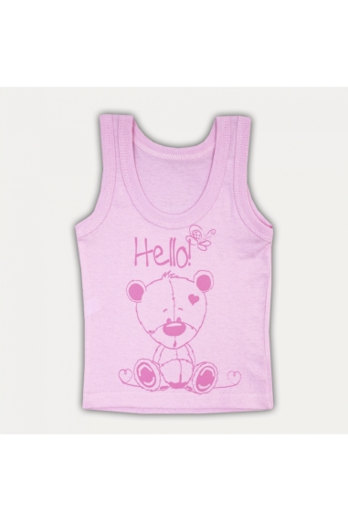 Майка для малят рожева кулір