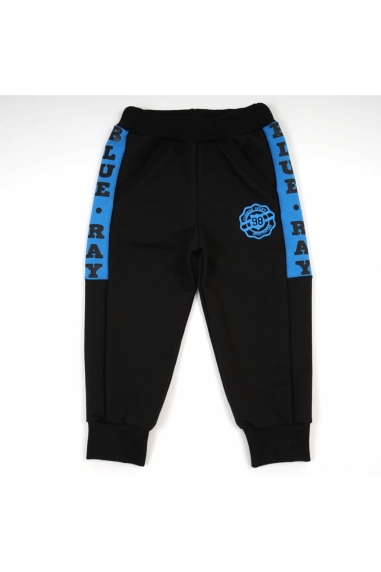 Штани для хлопчика блакитний двонитка