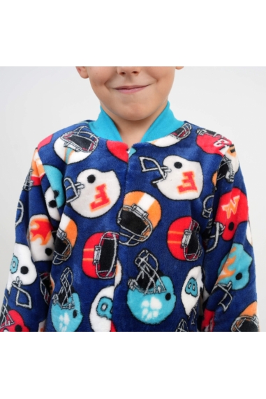 Піжама-комбінезон для хлопчика Американський футбол велсофт - 1