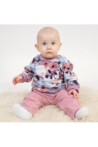 Костюм для дівчинки запорошена троянда начіс(футер)