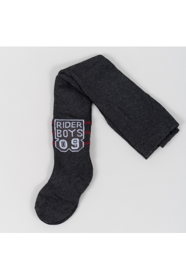 Колготки для хлопчика графіт махра
