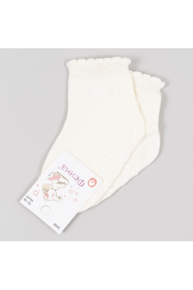 Шкарпетки для малят молочний бавовна