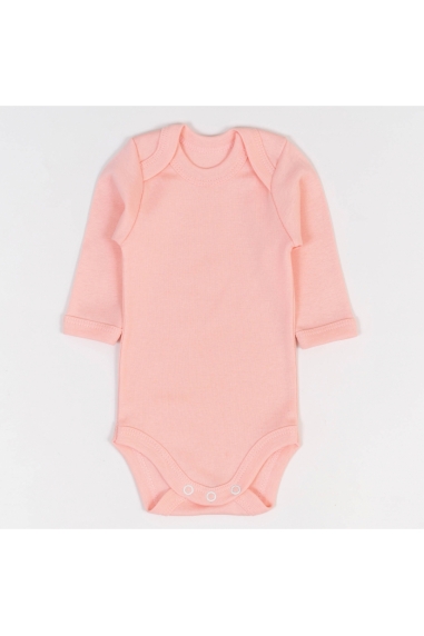 Боді для малят однотонний персик рібана