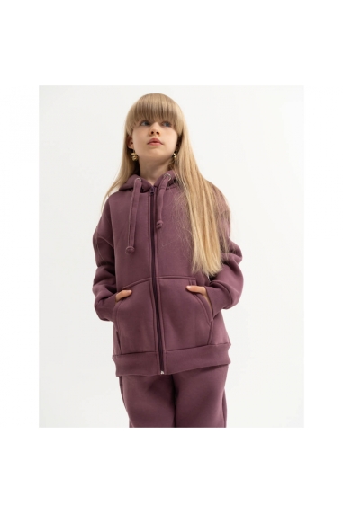 Костюм  для дівчинки моко тринитка на флісі - 2