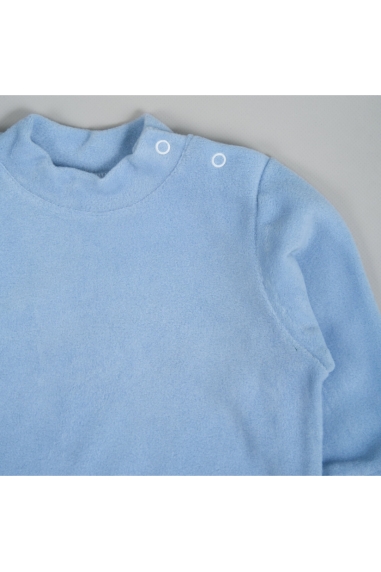 Джемпер для малюків  блакитний флис - 1