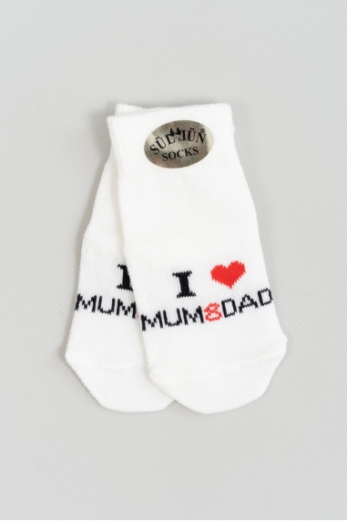 Шкарпетки для новонароджених молочний бавовна - 1