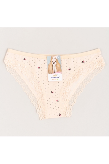 Трусики для дівчинки бежевий бавовна