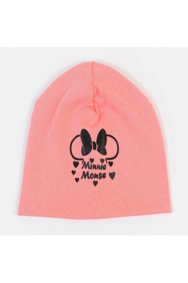 Шапка подвійна для дівчинки  Міні персик стретч
