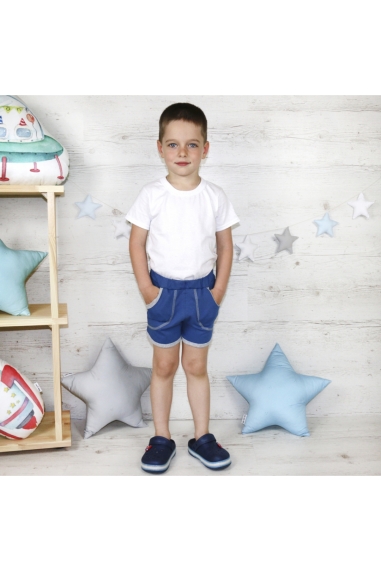 Шорти для хлопчика блакитний кулір