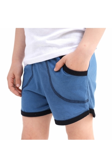 Шорти для хлопчика блакитний кулір - 2