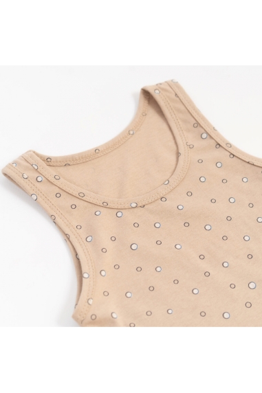 Комплект білизни для дівчинки бежевий кулір - 1