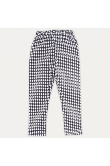 Лосіни для дівчинки сірий графіт стрейч начісний