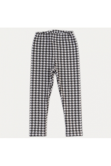 Лосіни для дівчинки сірий графіт стрейч начісний - 4