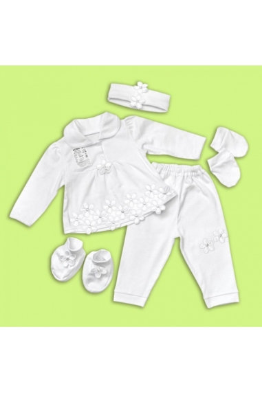 Комплект для дівчинки молочний интерлок