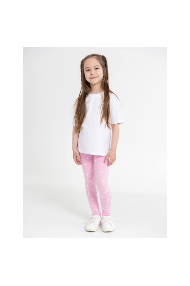 Лосини для дівчинки рожевий фуликра