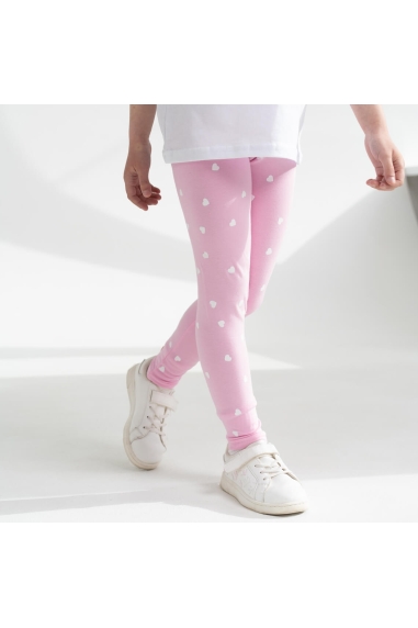 Лосини для дівчинки рожевий фуликра - 1