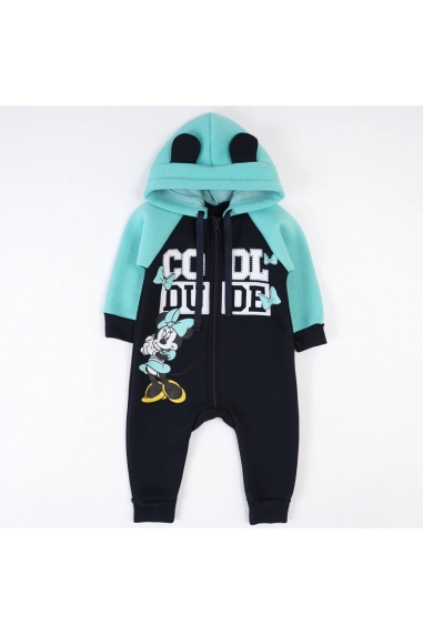 Комбінезон для дівчинки Міні Маус тіфані тринитка на флісі