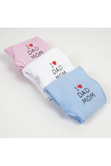 Повзунки для новонароджених рожевий начіс (футер) - 1