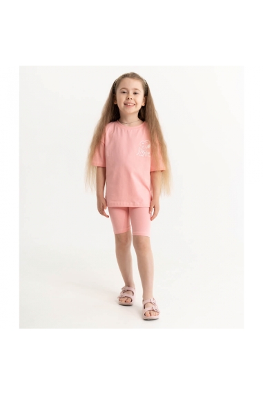 Комплект для дівчинки персиковий фулікра - 1