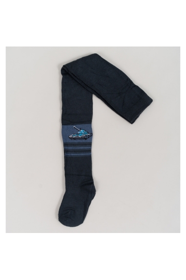 Колготки для хлопчика антрацит бавовна