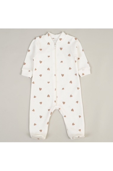 Чоловічок для малят на блискавці Сердечка молочний вафелька