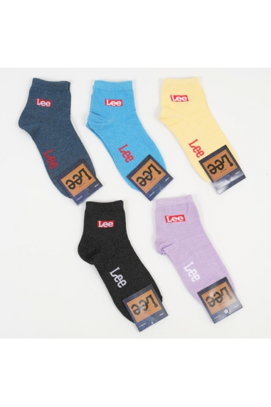 Шкарпетки жіночі жовтий бавовна - 1