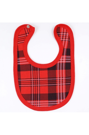 Слинявчик для малят червоний начіс(футер)