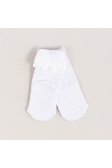 Шкарпетки для новонароджених білий бавовна
