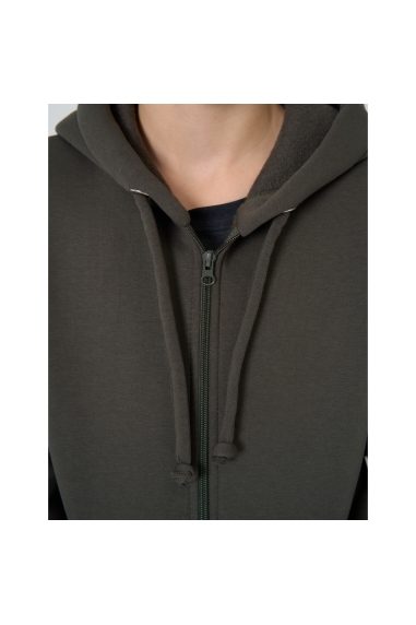 Костюм для хлопчика хакі тринитка на флісі - 4