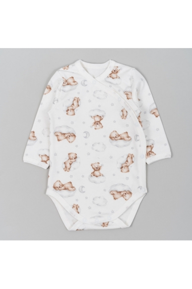 Боді для малят Хмарка молочний начіс (футер)