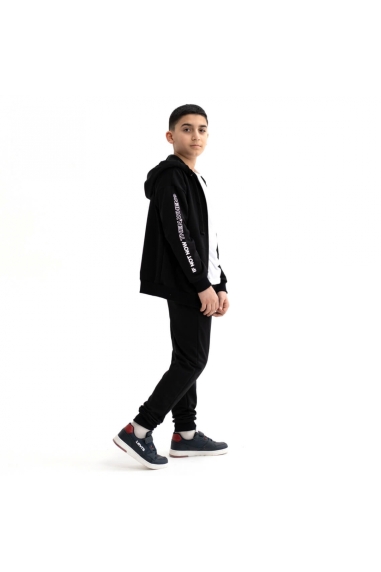 Костюм  для хлопчика чорний двонитка