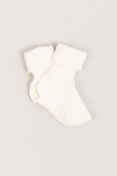 Шкарпетки для новонароджених молочний бавовна
