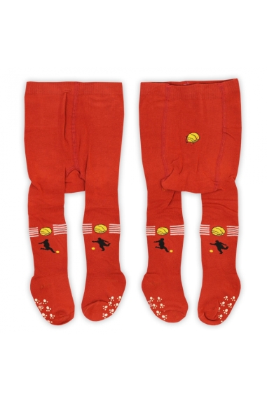 Колготки під памперс для хлопчика теракотовий бавовна