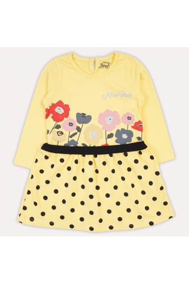 Сукня для дівчинки жовтий фулікра - 1