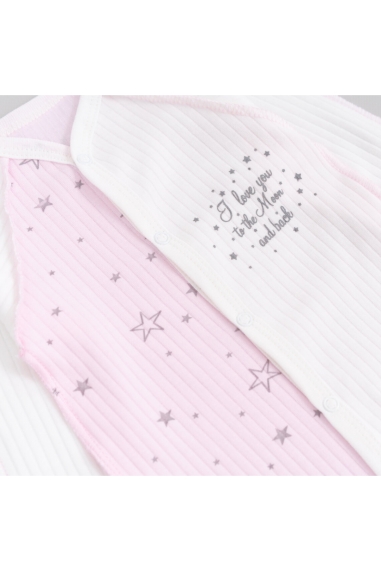 Комплект для новонароджених рожевий інтерлок - 1