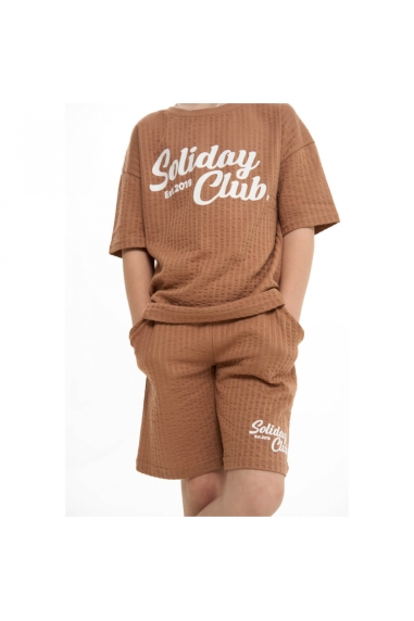 Комплект для хлопчика коричневий кулір жатка - 1