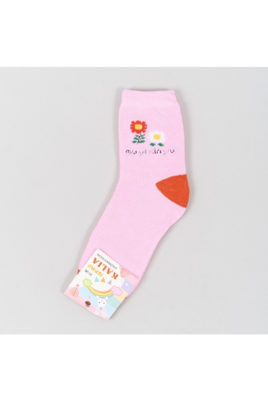 Шкарпетки для дівчинки рожевий пастель