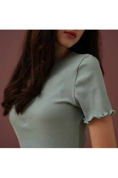 Комплект жіночий для дому ментол рубчик преміум - 3