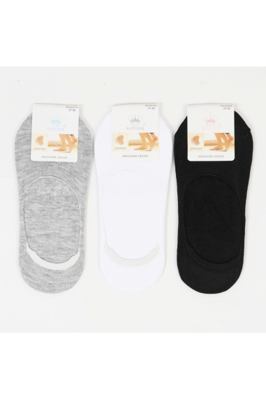 Сліди жіночі білий бавовна - 1