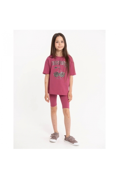 Комплект для дівчинки ягідний стретч-кулір - 1