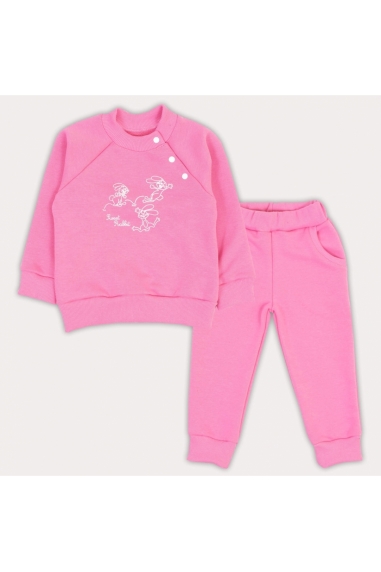 Костюм для малят фуксія тринитка петля