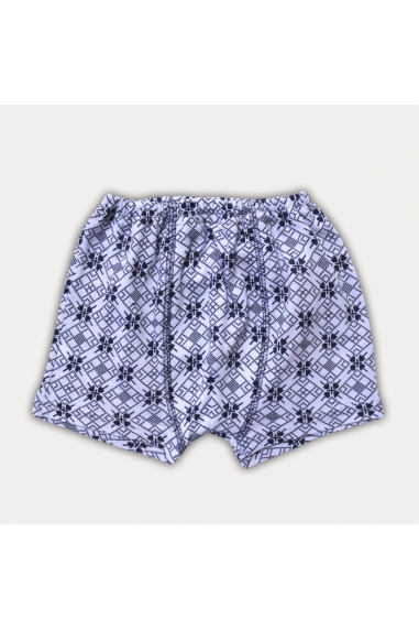 Труси боксери для хлопчика Орнамент сірий кулір