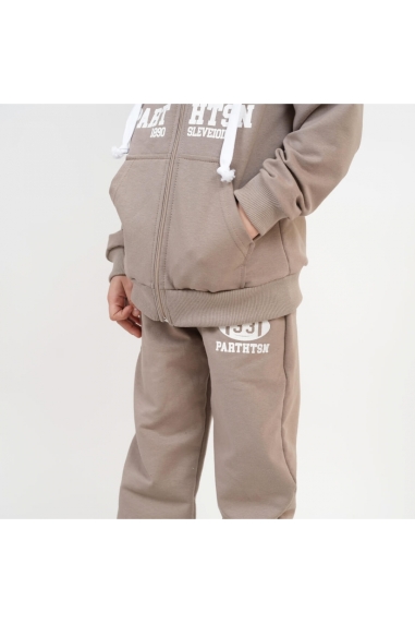 Костюм  для хлопчика бежевий двонитка - 1