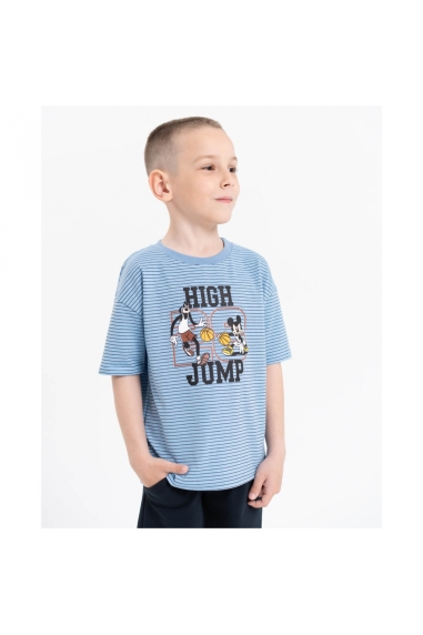 Футболка для хлопчика блакитний фулікра