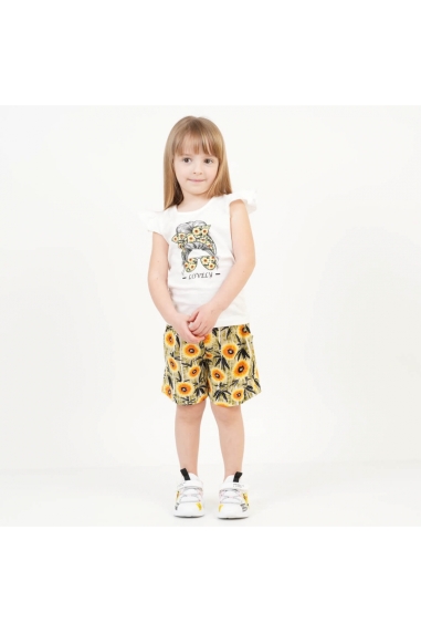 Костюм  для дівчинки жовтий кулір