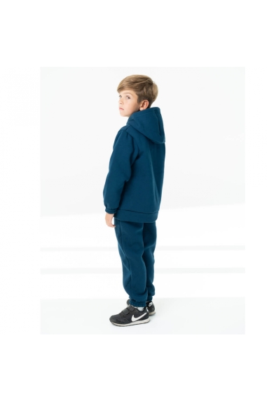 Костюм для хлопчика морська хвиля тринитка на флісі - 4