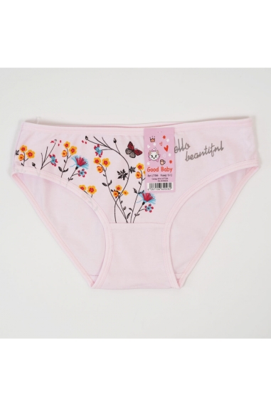 Трусики для дівчинки рожевий стретч-кулір